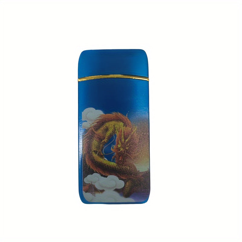 Dual Arc Plasma USB Lighter with Windproof Technology and LED Power Display