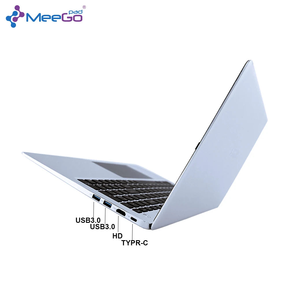 MeeGoPad N156I 15.6 Inch Notebook Narrow Bezel Kabylake Core I3/I5/I7 10510U Basic Antislip Laptop Stand Intel Graphics Card