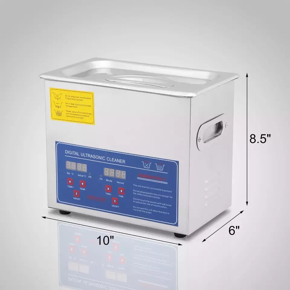 Houyuan Ultrasonic Cleaning Machine Automatic Ultrasonic Washing Machine Benchtop Ultrasonic Cleaner 3L